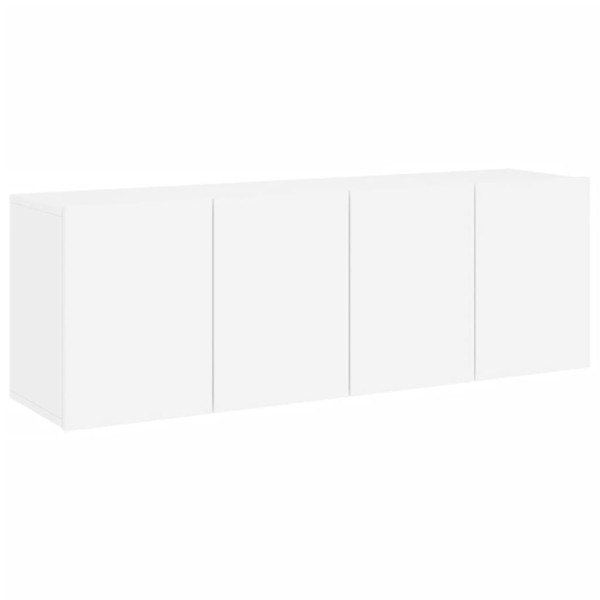 Muebles para TV de pared 2 unidades blanco 60x30x41 cm M 2