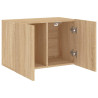 Mueble para TV de pared roble Sonoma 60x30x41 cm 5