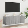 Muebles para TV de pared 2 unidades gris Sonoma 60x30x41 cm 4