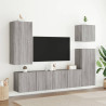Móveis de parede para TV 2 pcs 80x30x41 cm cinzento sonoma 3