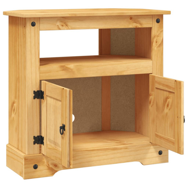 Mesa consola Corona Range em pinho mexicano 80x43x78 cm M 4