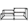 Mesa de centro madera de ingeniería gris Sonoma 87.5x87.5x40 cm 4