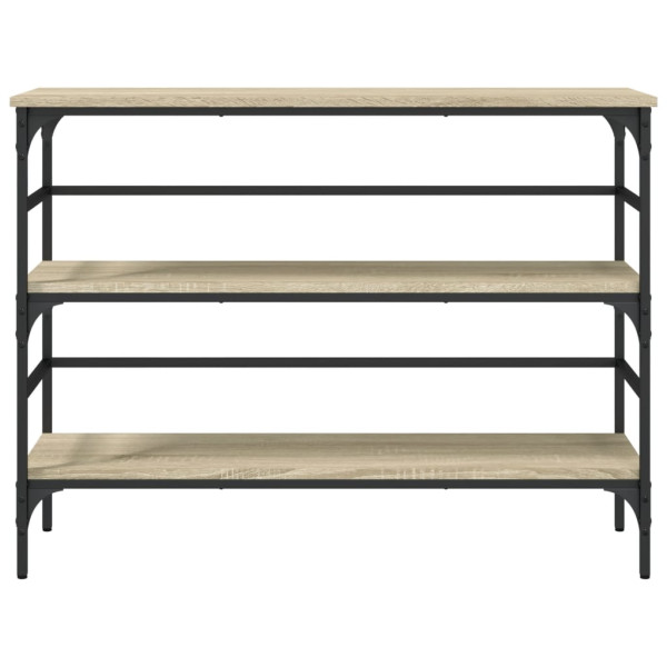 Mesa consola 100x32x75 cm derivados de madeira carvalho sonoma M 5