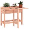 Jardinera con tapa plegable madera maciza de pino Douglas 1