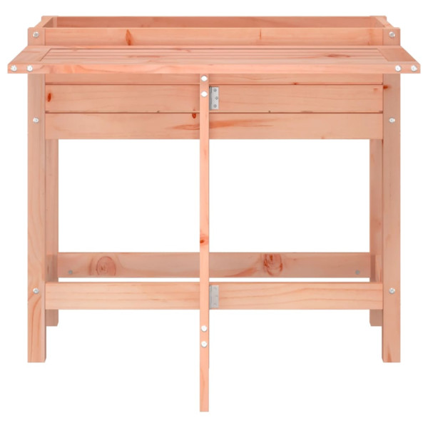 Jardinera con tapa plegable madera maciza de pino Douglas M 4