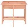 Jardinera con tapa plegable madera maciza de pino Douglas 4