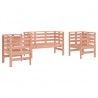 Juego de muebles de jardín 3 pzas madera maciza abeto Douglas 2
