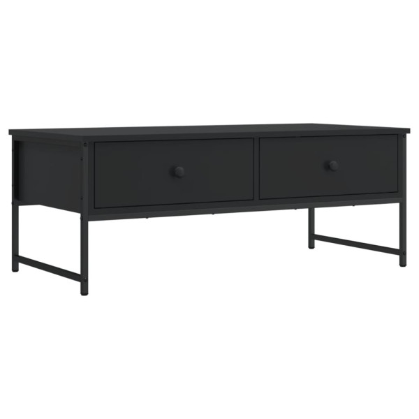 Mesa de centro 101x49x39.5 cm derivados de madeira preto M 2