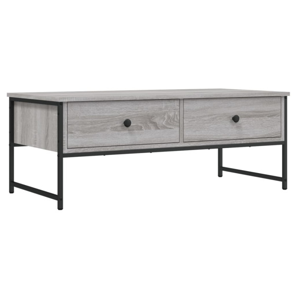 Mesa de centro 101x49x39.5 cm derivados madeira cinzento sonoma M 2
