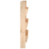 Jardinera de pared 3 niveles madera maciza pino 60x18.5x110 cm 5