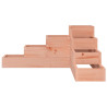 Jardinera de 4 niveles madera maciza Douglas 80.5x79x36 cm 4