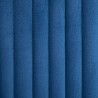 Sillas de comedor 2 unidades terciopelo azul 2