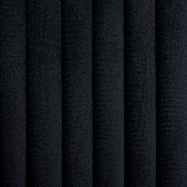 Cadeiras de jantar 2 pcs veludo preto M 4