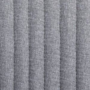 Sillas de comedor giratorias 2 unidades tela gris claro H