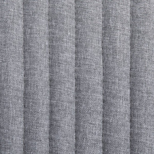 Sillas de comedor giratorias 2 unidades tela gris claro M 2