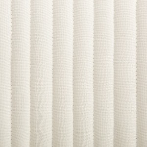 Sillas de comedor 2 unidades tela color crema H