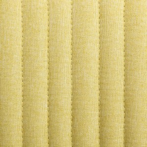 Sillas de comedor 2 unidades tela verde H