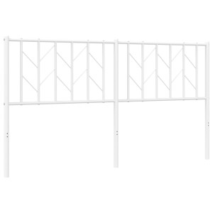Cabecero de metal blanco 160 cm H