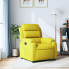 Sillón reclinable terciopelo amarillo 1