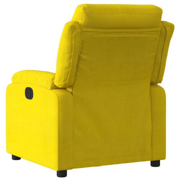 Sillón reclinable terciopelo amarillo M 3