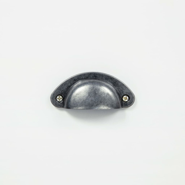 Mesita de noche Hill madera maciza de pino blanco 79x40x80 cm M 4