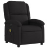 Sillón reclinable de masaje eléctrico tela negro 3