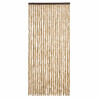 Cortina mosquitera de chenilla beige 90x220 cm 3