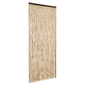 Cortina anti-insetos 100x220 cm chenille bege H