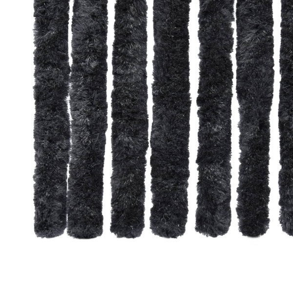 Cortina anti-insetos 56x185 cm chenille antracite M 5