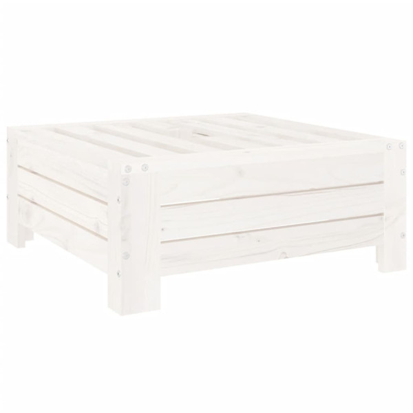 Cubierta para base de sombrilla madera maciza de pino blanco M 2