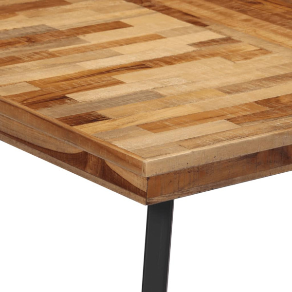 Mesa de comedor madera maciza de teca 169x98.5x76 cm M 4