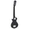 Guitarra elétrica p/ crianças com saco 3/4 30 castanho/preto 5