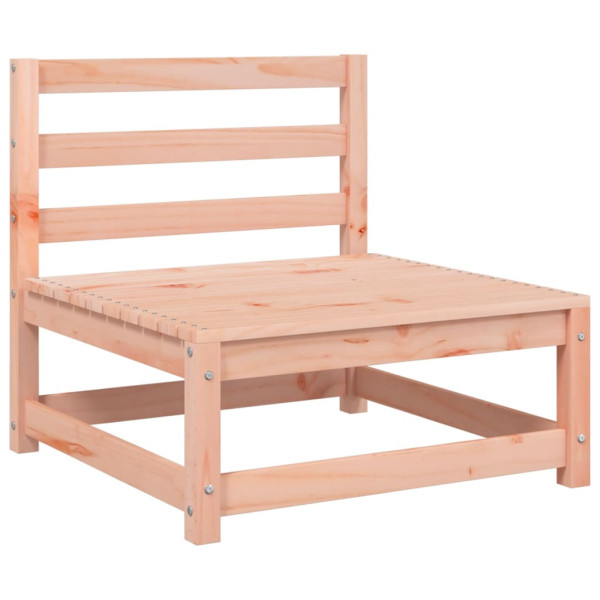 Sofá jardín sin reposabrazos con cojines madera maciza Douglas M 4