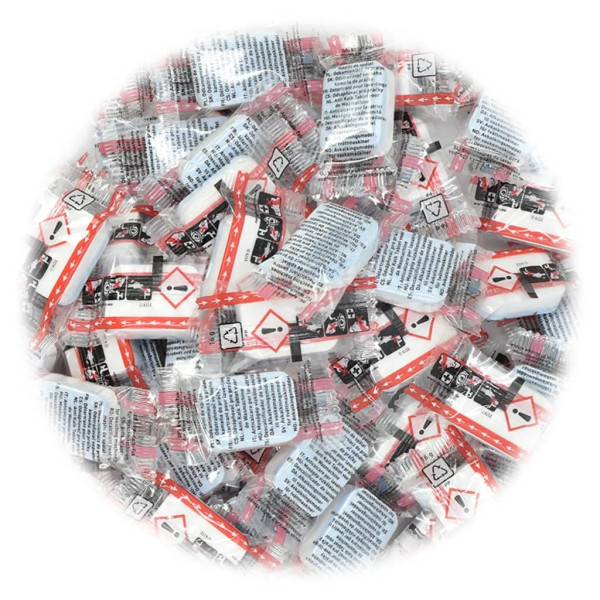 Pastillas de detergente de lavadora 400uds contra cal suciedad M 5