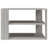 Mesa de centro madera de ingeniería gris Sonoma 59.5x59.5x40 cm 4