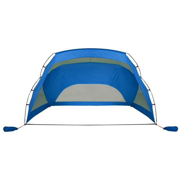 Tenda de praia 274x178x170/148 cm poliéster 185T azul-ciano M 5