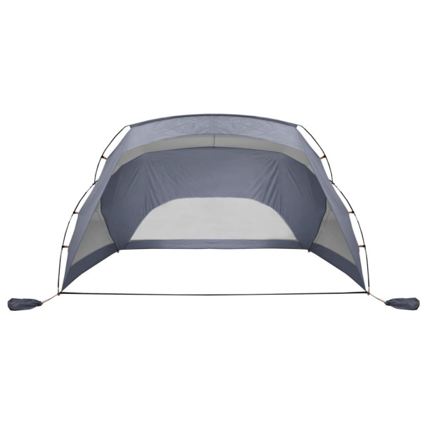 Tenda de praia 274x178x170/148 cm poliéster 185T cinzento M 5
