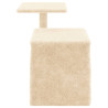 Árvore para gatos c/ postes arranhadores sisal 50.5 cm creme 5