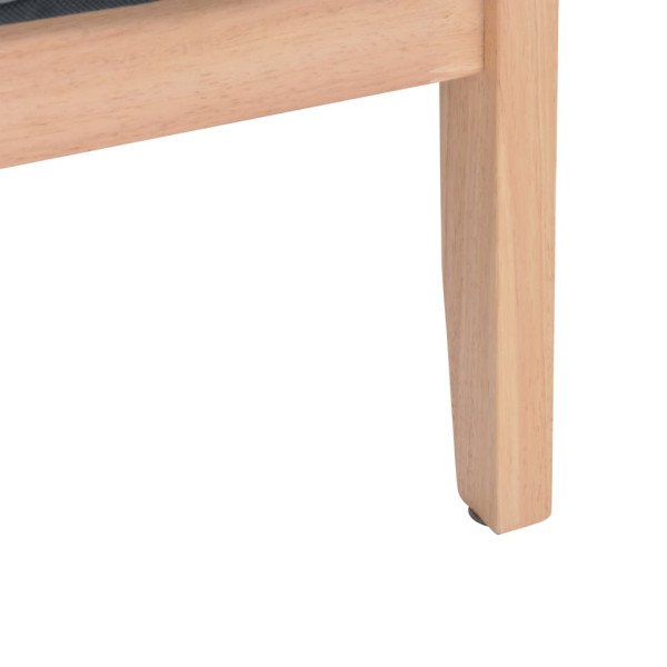 Sófá de 3 lugares tecido cinzento claro M 5