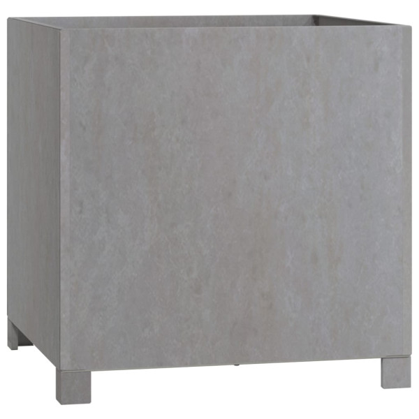 Vaso/floreira com pernas 49x47x50 cm aço corten cor enferrujado M 4