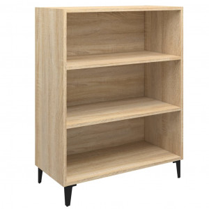 Aparador de madera contrachapada roble Sonoma 69.5x32.5x90 cm H