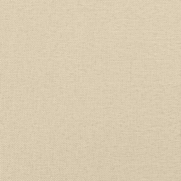 Juego de sofás con cojines 2 piezas tela crema M 5