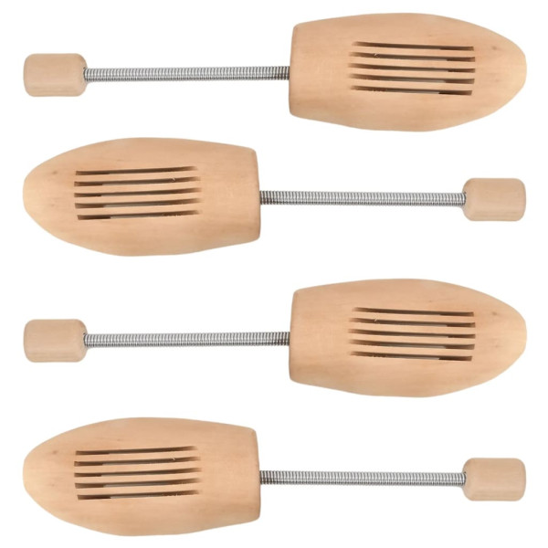 Hormas de zapatos 2 pares madera maciza de loto EU 39-42 D