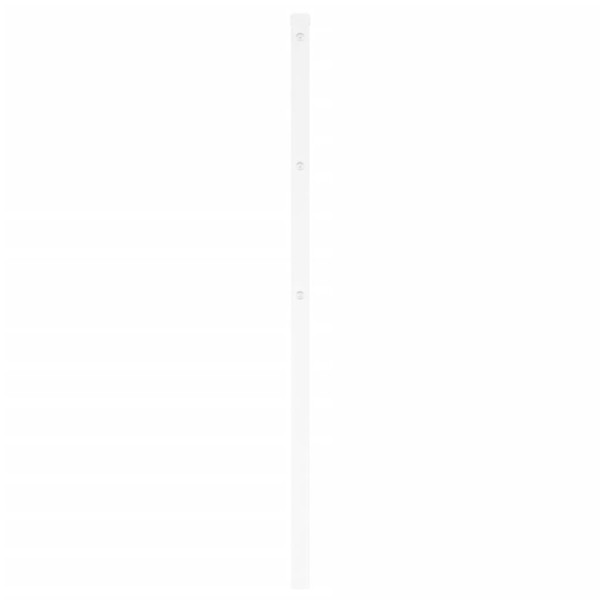 Cabeceira de cama 180 cm metal branco M 4