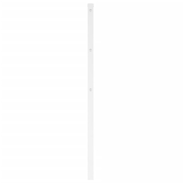 Cabecero de metal blanco 107 cm M 4