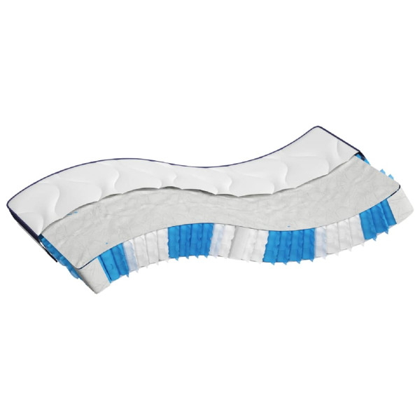 Colchón de muelles ensacados firmeza media 120x200 cm D