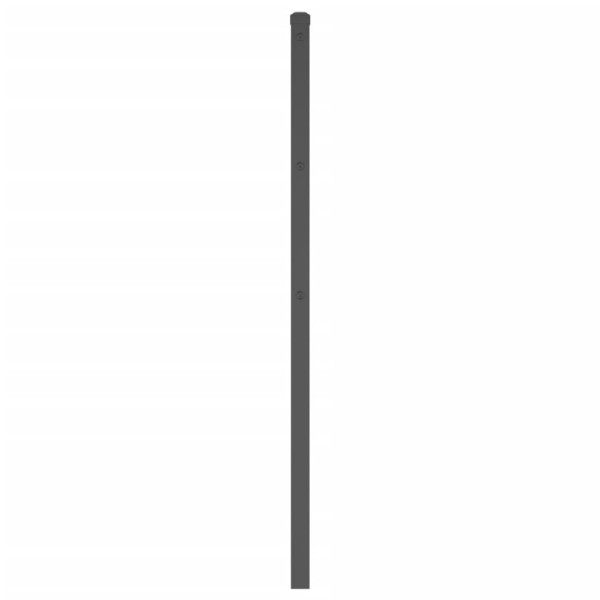 Cabecero de metal negro 200 cm M 4