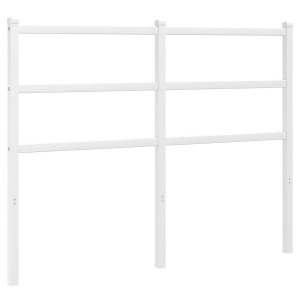 Cabecero de metal blanco 120 cm H