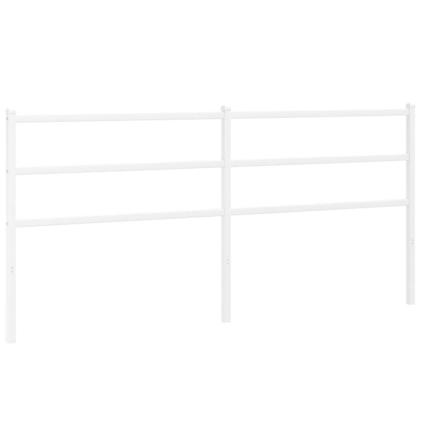 Cabeceira de cama 193 cm metal branco M 2