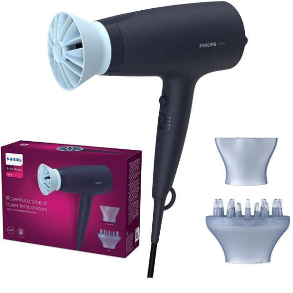 Secador de cabelo PHILIPS Série 3000 BHD360/20 preto M 4